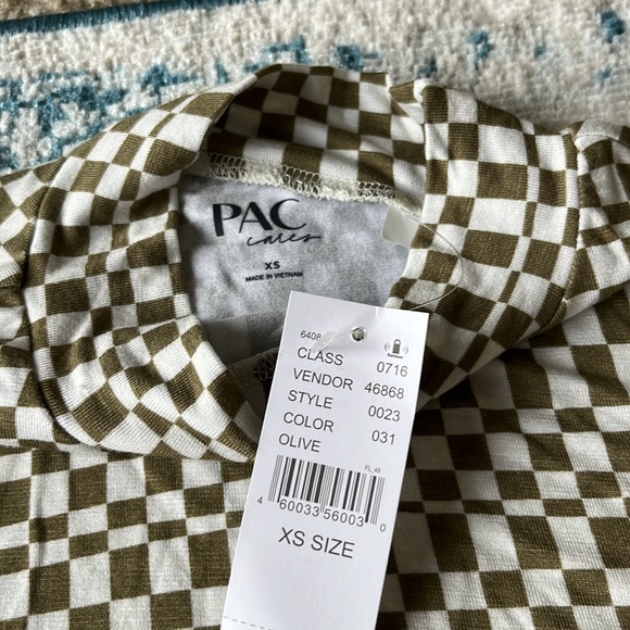 PacSun Checkered Top XS - Picture 5 of 6